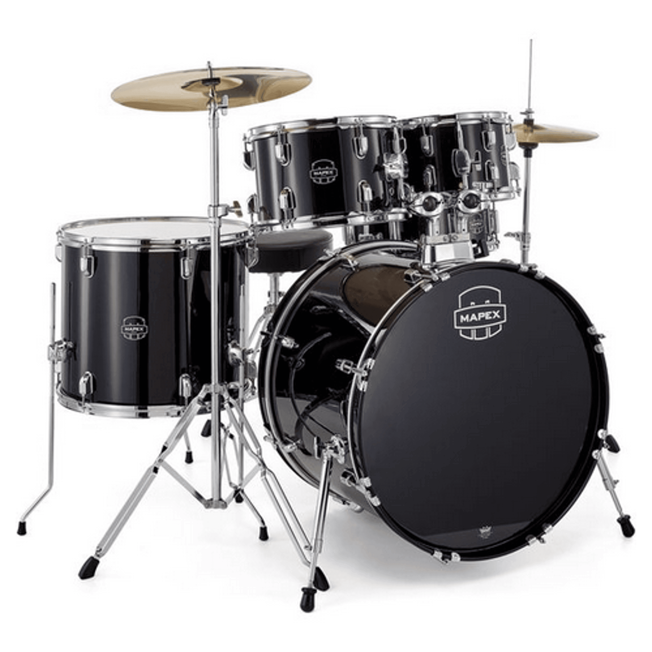 Mapex Comet Stage Dark Black: Schlagzeug mieten bei schlagzeugleihen.de